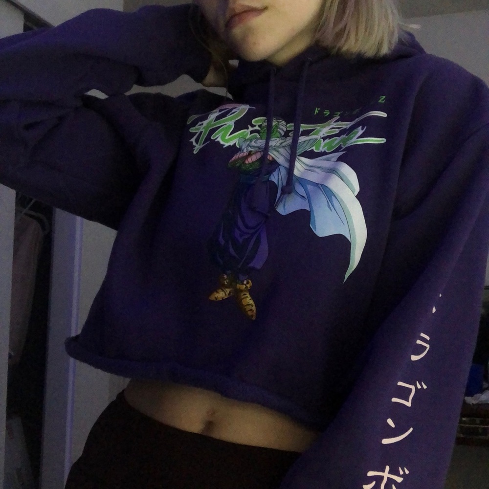 self cropped primitive sweatshirt